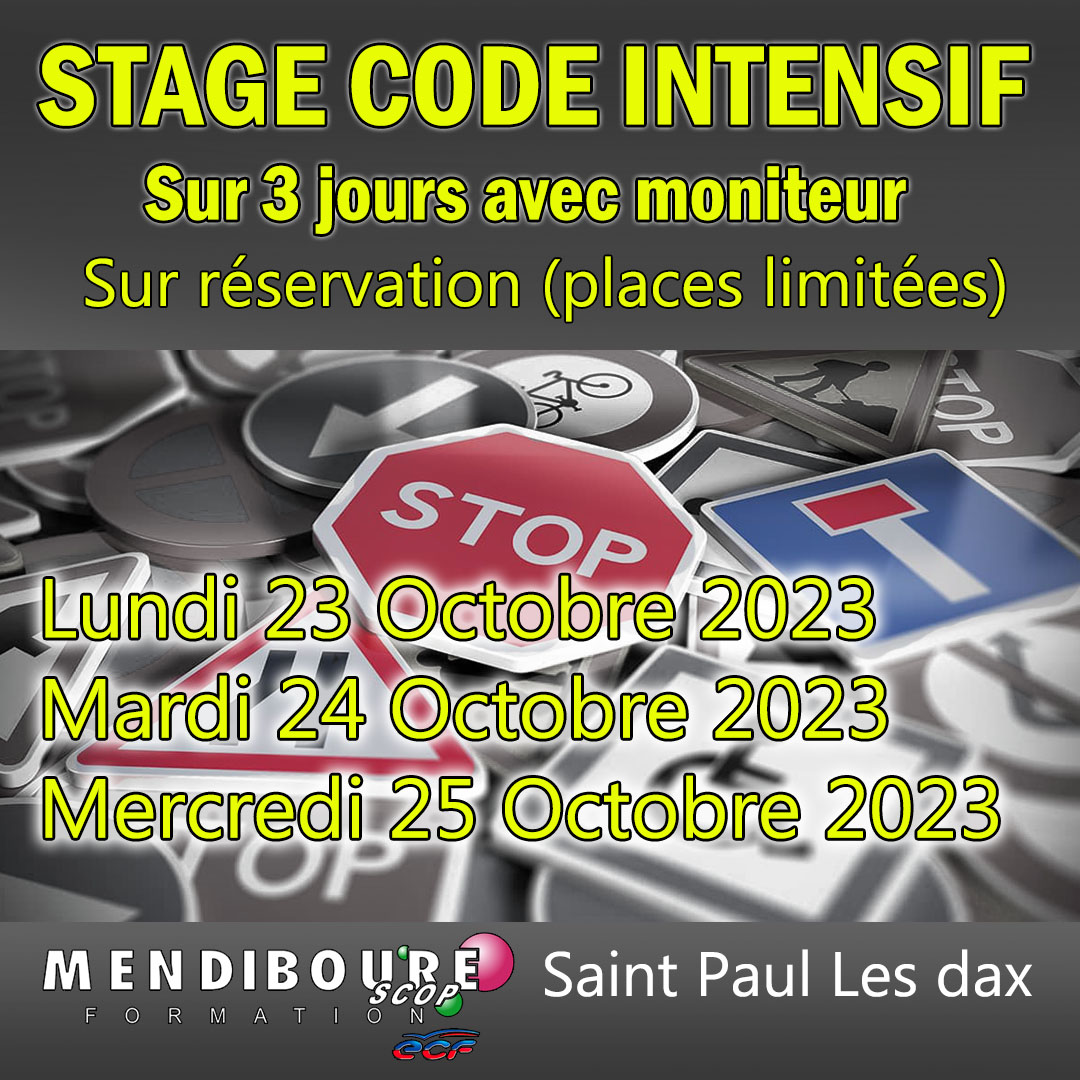 Stage Code Octobre
